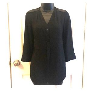 Express black blouse